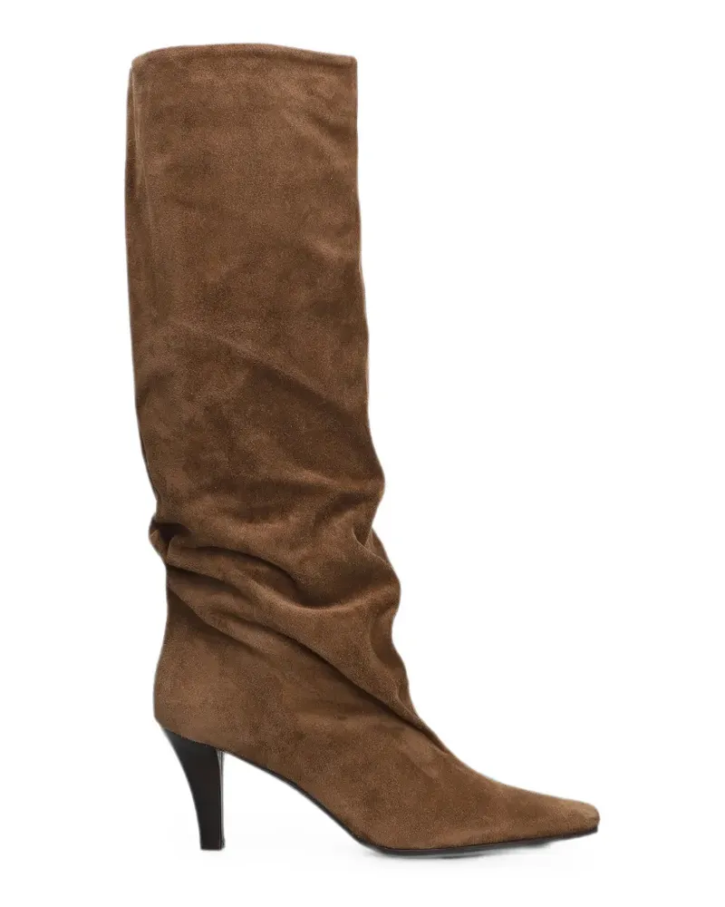 The Seller Eckige Stiefel - Braun Braun