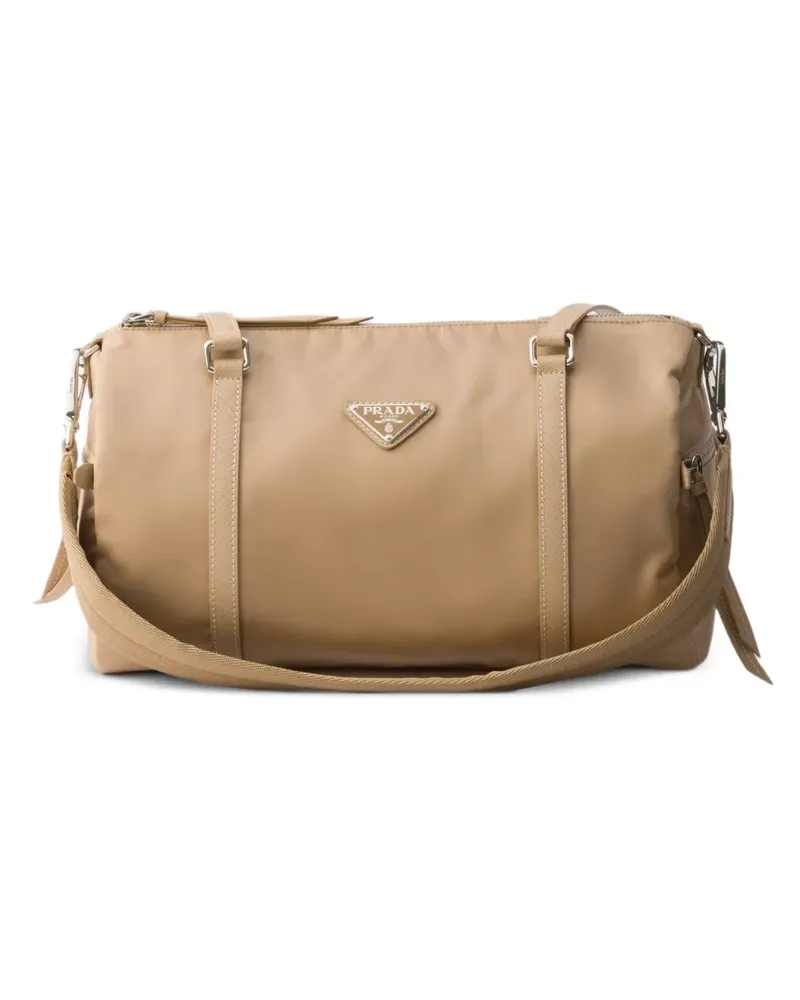 Prada large beige shoulder bag - Braun Braun