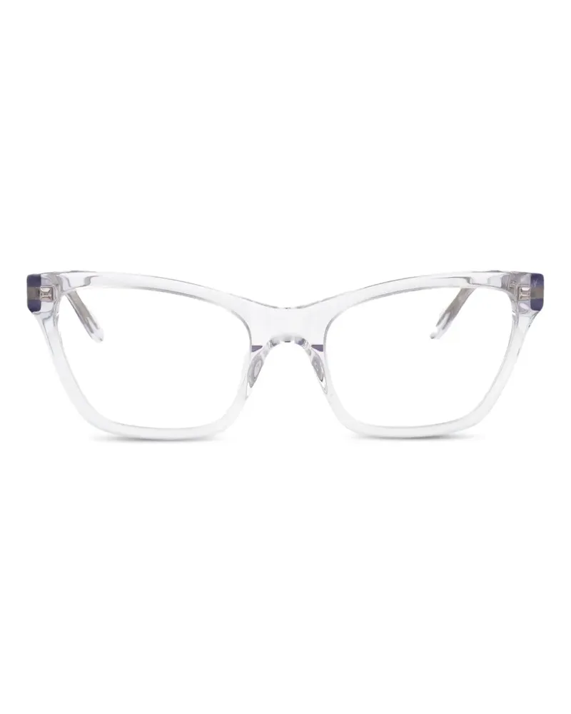 Balenciaga Brille im Cat-Eye-Design - Weiß Weiß