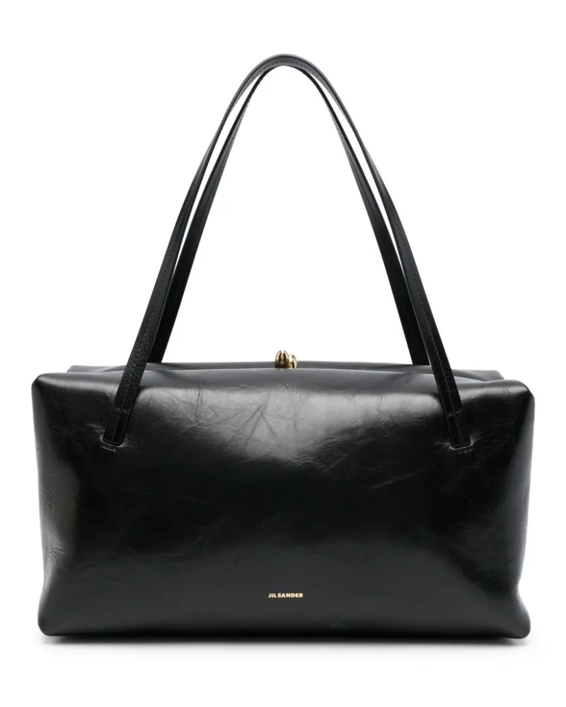 Jil Sander Goji Schultertasche - Schwarz Schwarz