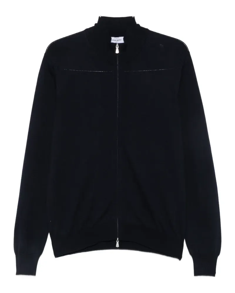 Gran Sasso Jacke mit Stehkragen - Blau Blau