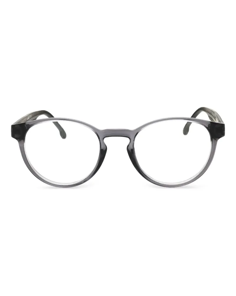 Carrera Brille mit rundem Gestell - Grau Grau