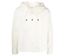 Parka mit Schnürung - Weiß