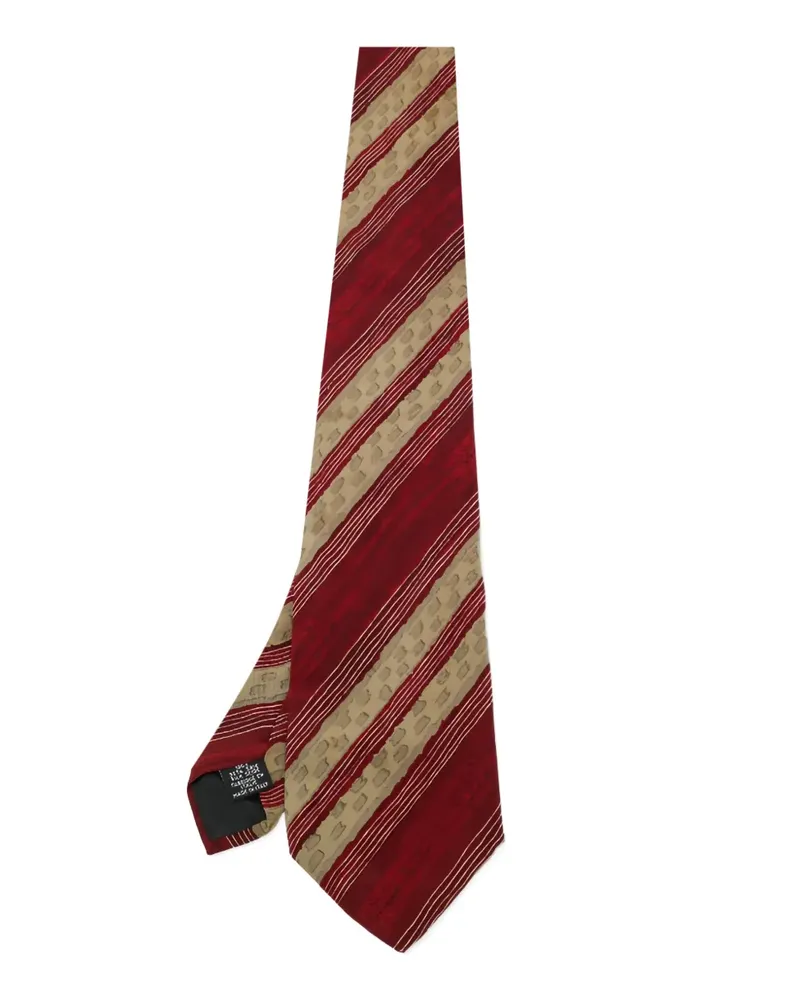 HUGO BOSS Seidenkrawatte mit Print - Rot Rot