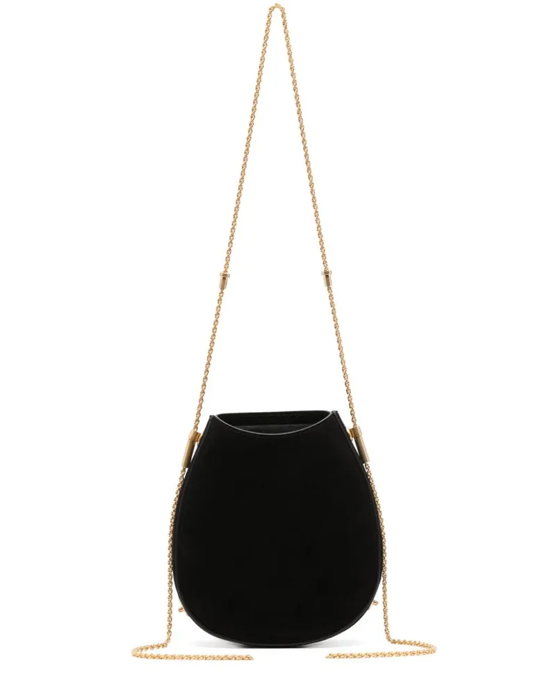 NEOUS Schultertasche mit Kettendetail - Schwarz Schwarz