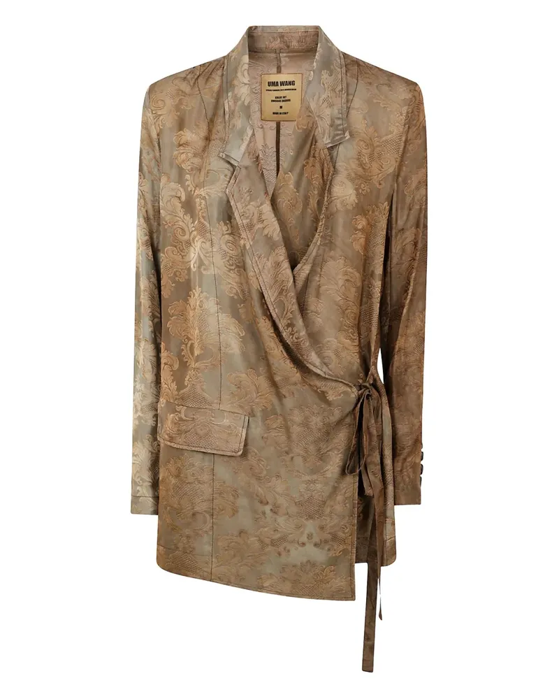 Uma Wang Khloe Blazer - Braun Braun