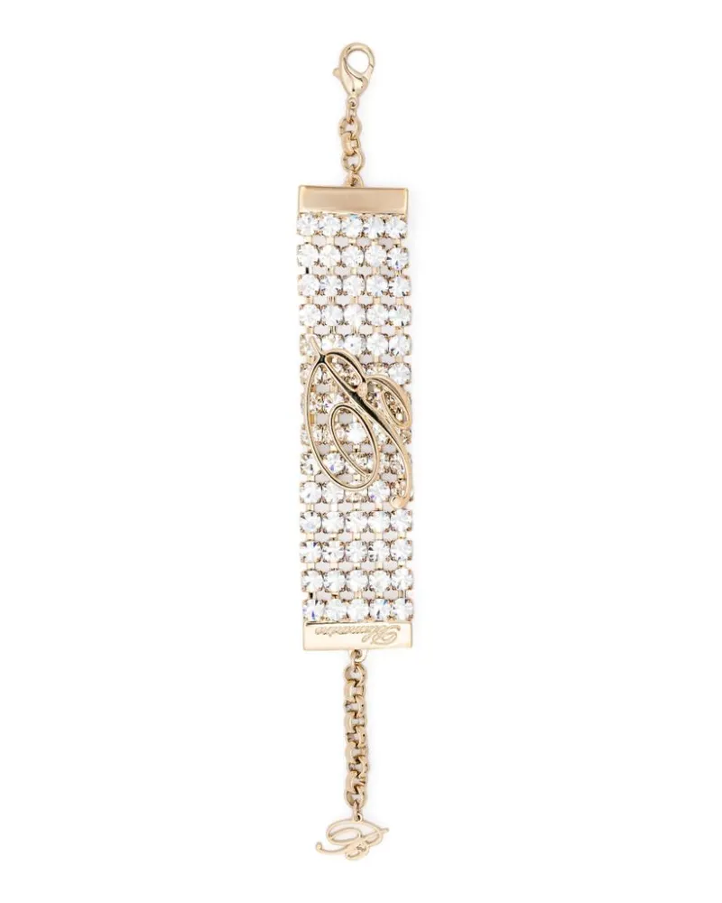 Blumarine Armband mit Kristallen - Gold Gold