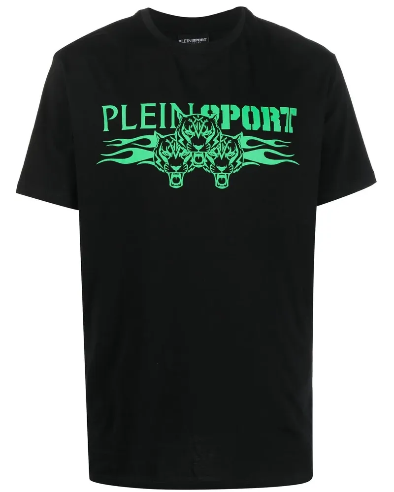 Philipp Plein T-Shirt mit rundem Ausschnitt - Schwarz Schwarz