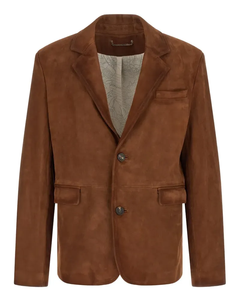 Golden Goose Robyn suede blazer - Braun Braun