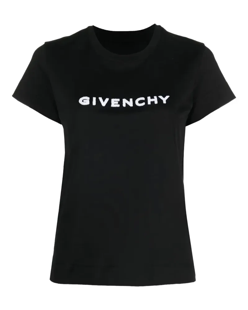 Givenchy T-Shirt mit Logo-Print - Schwarz Schwarz