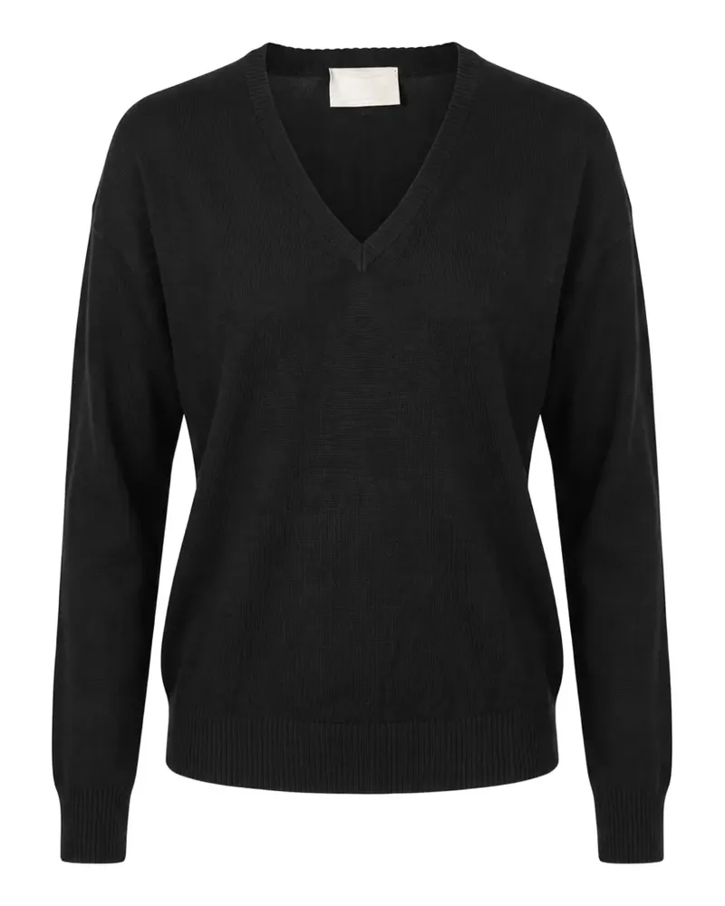 Drumohr  Pullover aus Merinowolle - Schwarz Schwarz