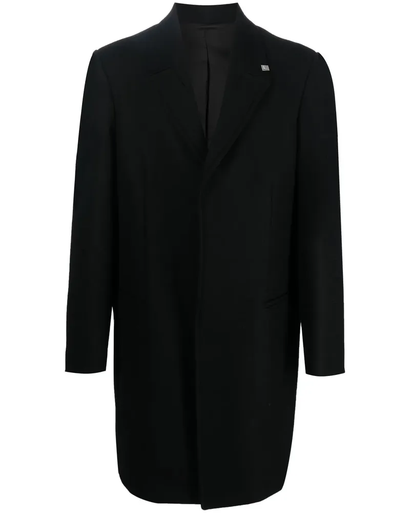 1017 ALYX 9SM Einreihiger Mantel - Schwarz Schwarz