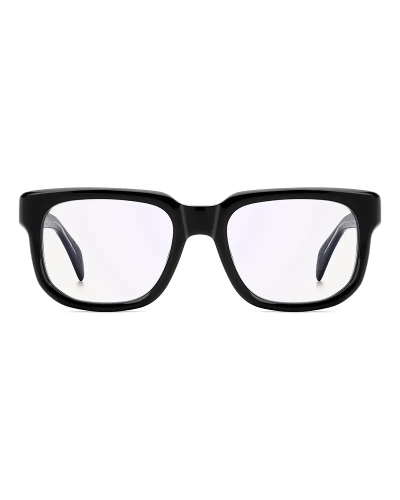 EYEWEAR by DAVID BECKHAM Brille mit eckigem Gestell - Schwarz Schwarz