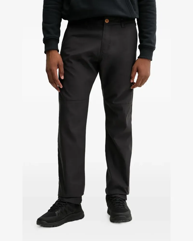 Fjäll Räven side-pocket tapered trousers - Schwarz Schwarz