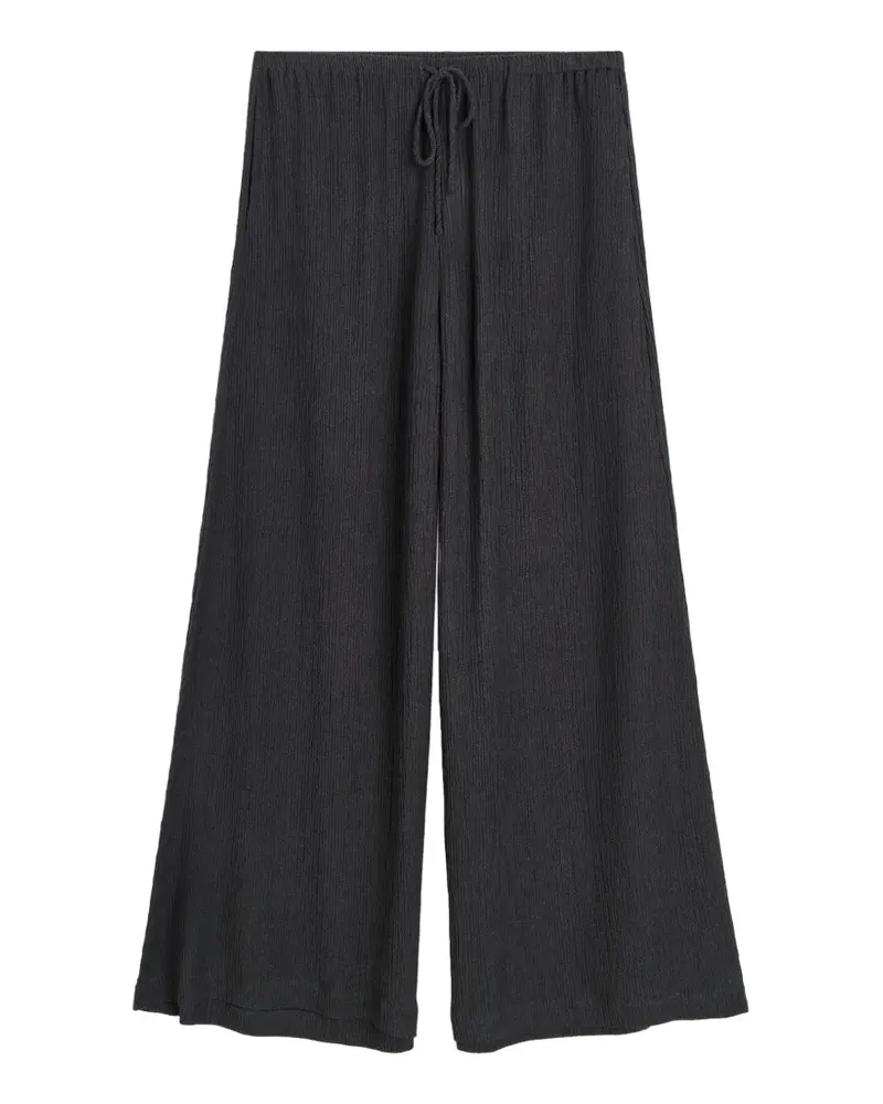 By Malene Birger Pisca weave trousers - Schwarz Schwarz