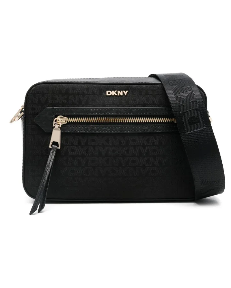 DKNY Bryant Ave Umhängetasche mit Logo-Print - Schwarz Schwarz
