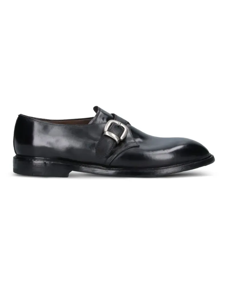 Premiata buckle-fastening monk shoes - Schwarz Schwarz