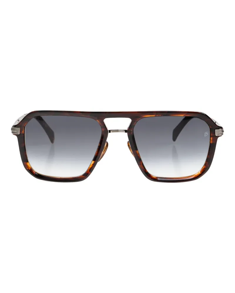 EYEWEAR by DAVID BECKHAM pilot-frame sunglasses - Braun Braun