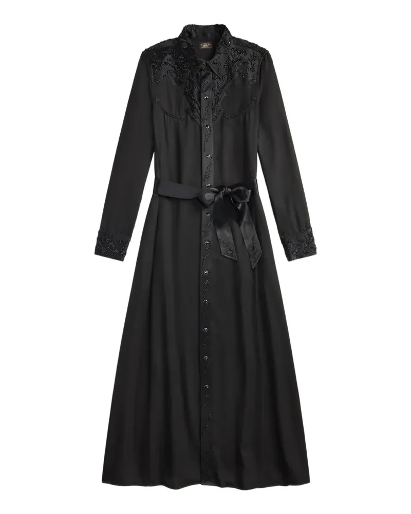 Ralph Lauren Kleid mit Perlen - Schwarz Schwarz