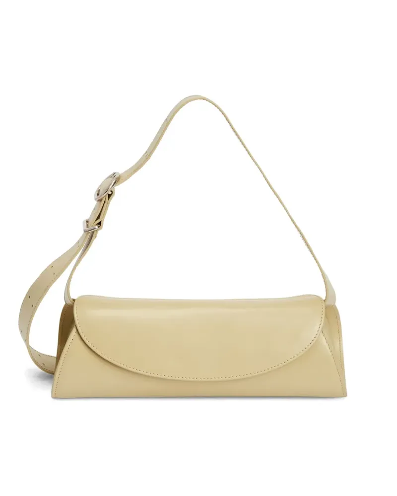 Jil Sander Kleine Cannolo Schultertasche - Gelb Gelb