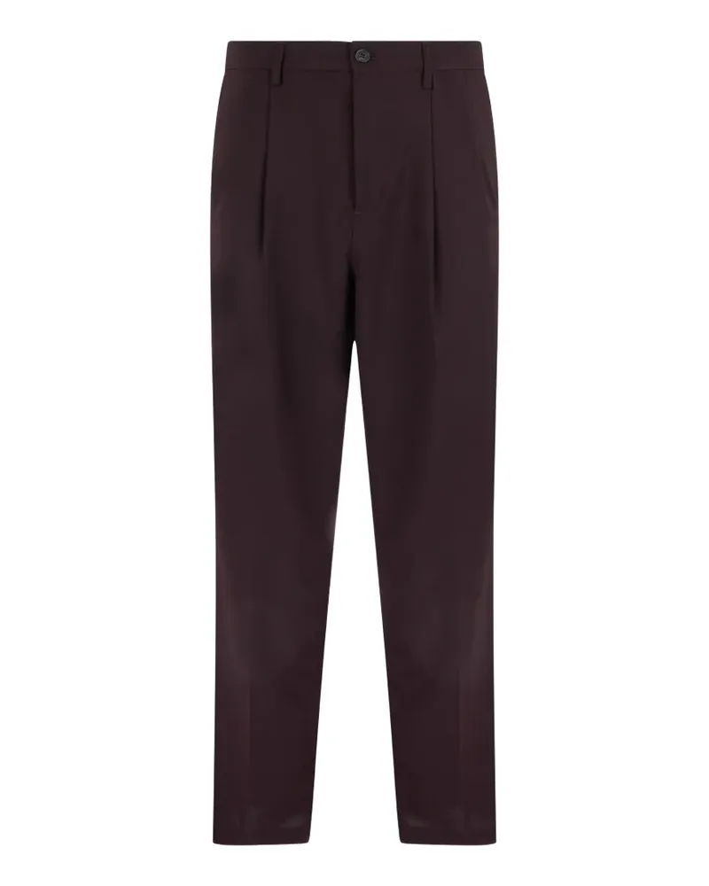 Department 5 pleat-detail trousers - Braun Braun