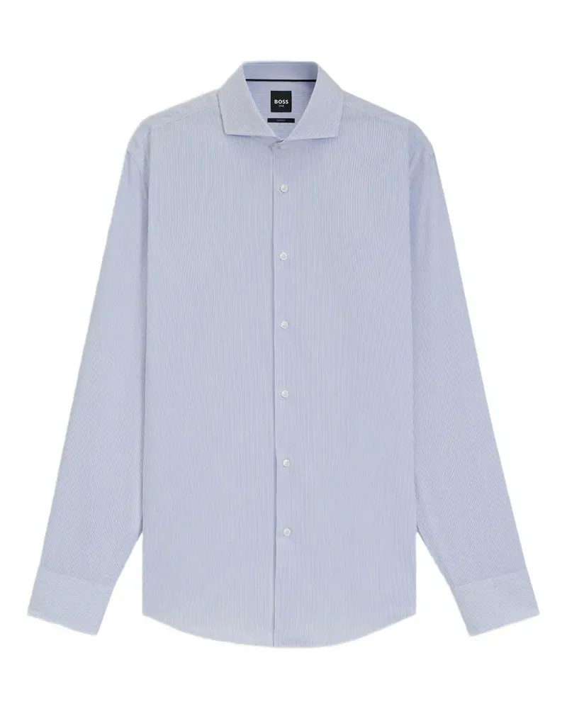 HUGO BOSS Gestreiftes Hemd - Blau Blau
