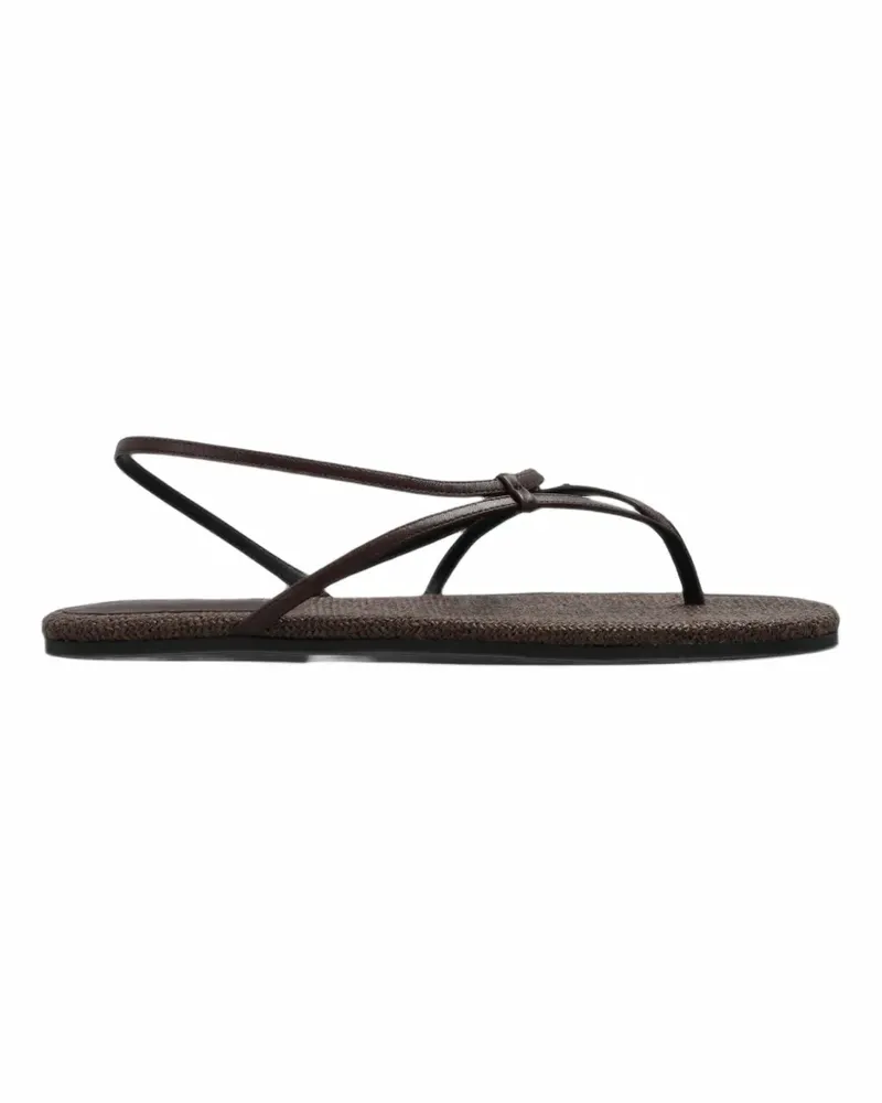 NEOUS Lawan leather sandals - Braun Braun