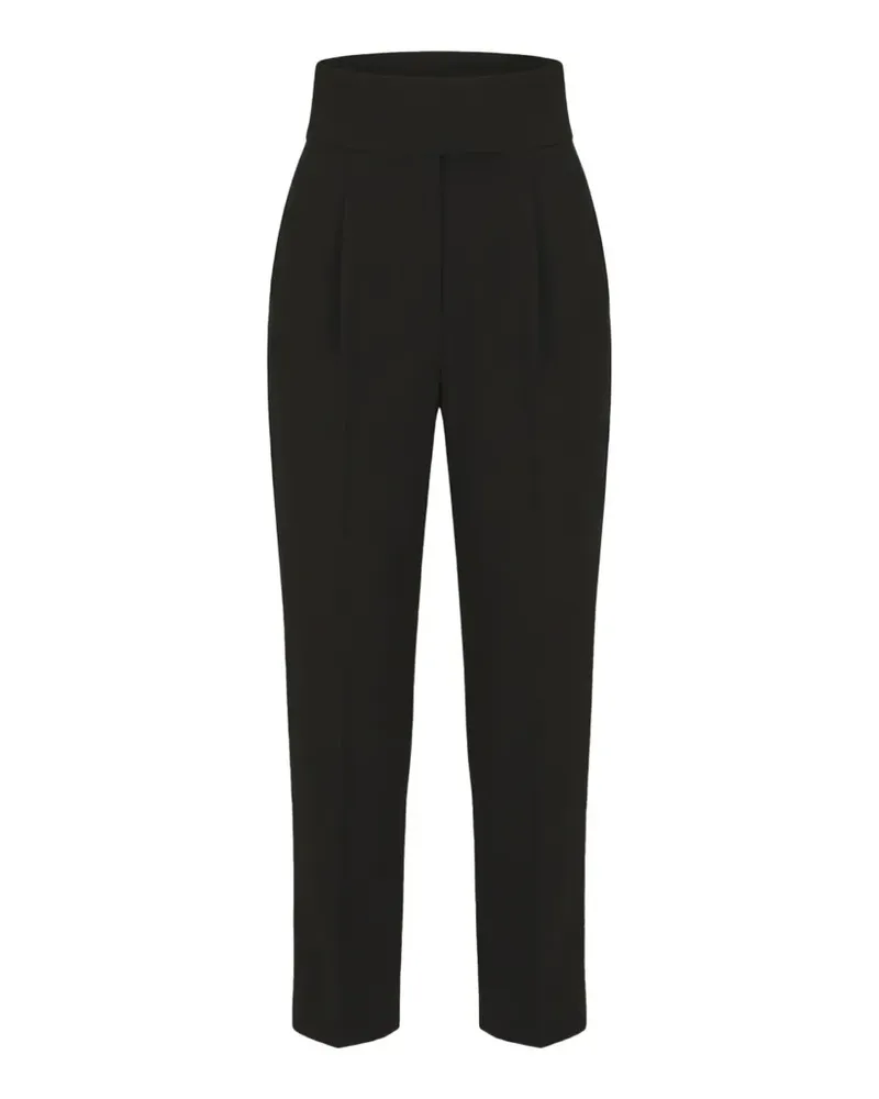 Incotex Tina wide-leg trousers - Schwarz Schwarz