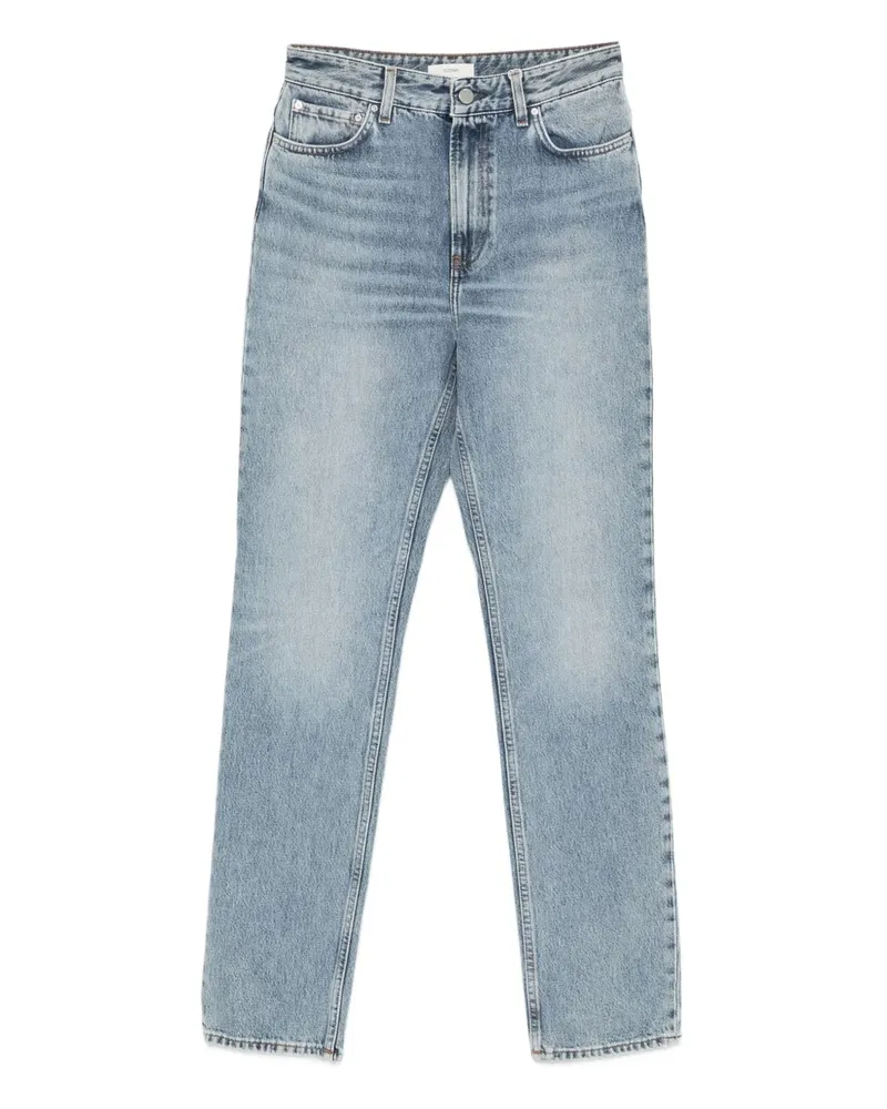Totême Klassische Slim-Fit-Jeans - Blau Blau