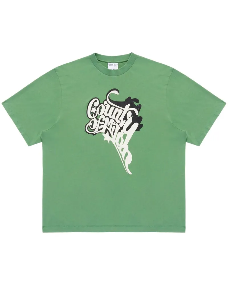 Marcelo Burlon | County of Milan County Melted T-Shirt - Grün Grün