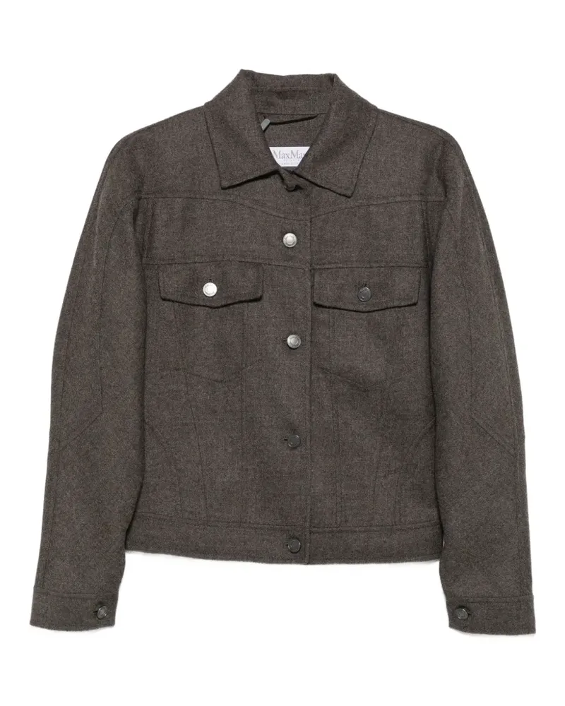 Max Mara Rapace Jacke - Grau Grau