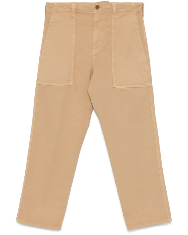 ASPESI Gabardine-Hose - Braun Braun