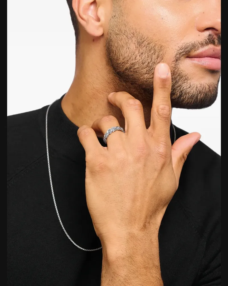 Thomas Sabo Midnight Rose Ring - Silber Silber