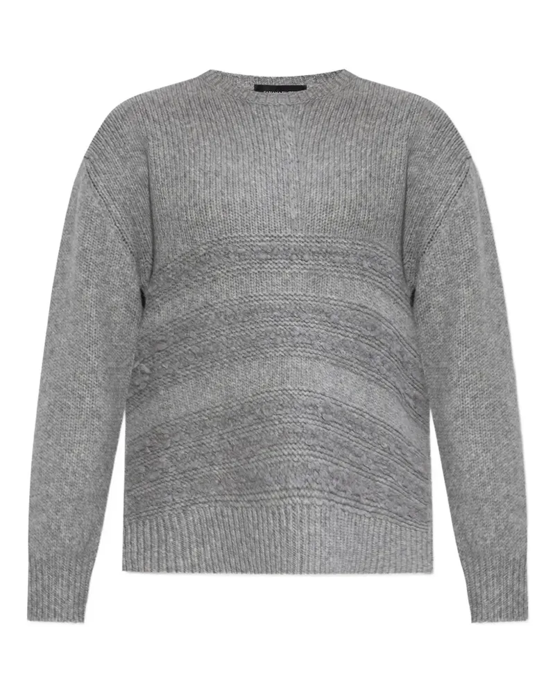 Fabiana Filippi Pullover mit meliertem Effekt - Grau Grau