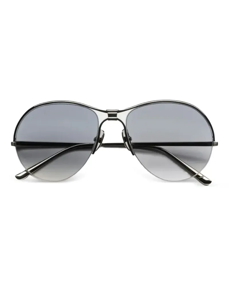 CHIMI Getönte Pilotenbrille - Silber Silber