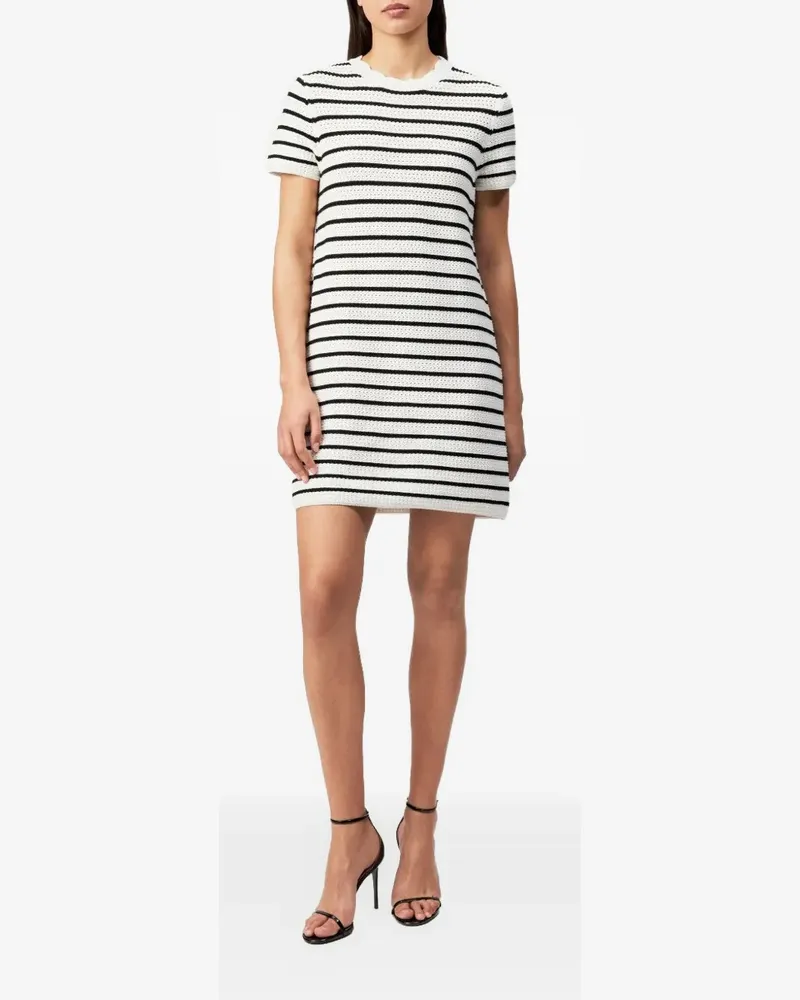 Drykorn Gestreiftes Hemdkleid - Weiß Weiß