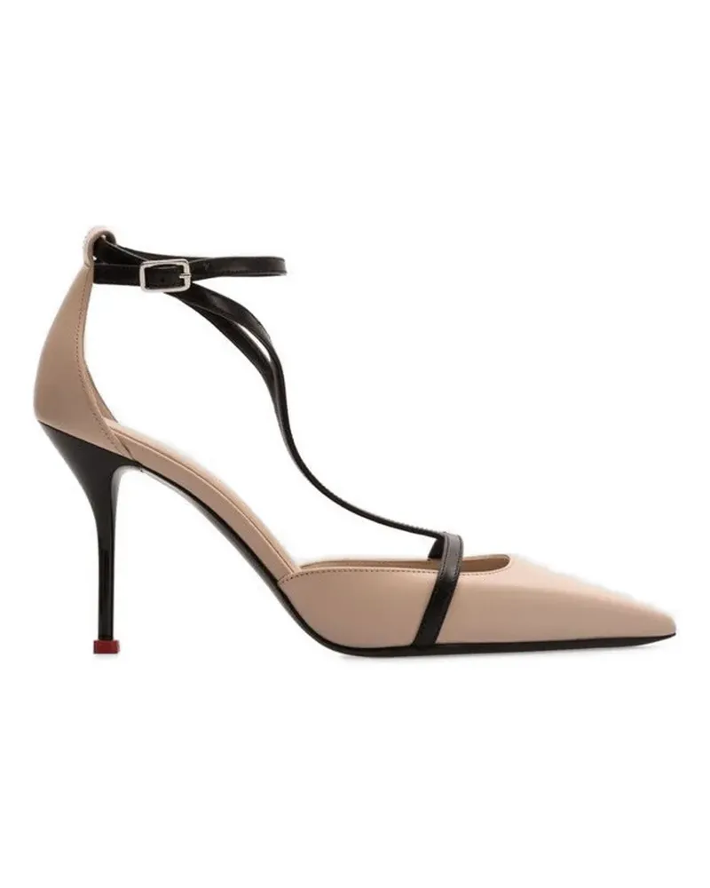 Alexander McQueen Harness Pumps - Nude Nude