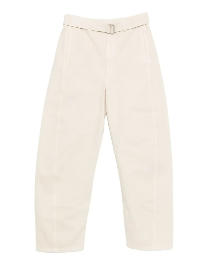 Christophe Lemaire Hose mit Gürtel - Nude Nude