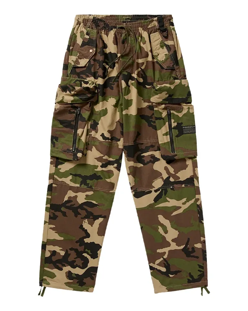 Billionaire Boys Club Cargohose mit Camouflage-Print - Grün Grün