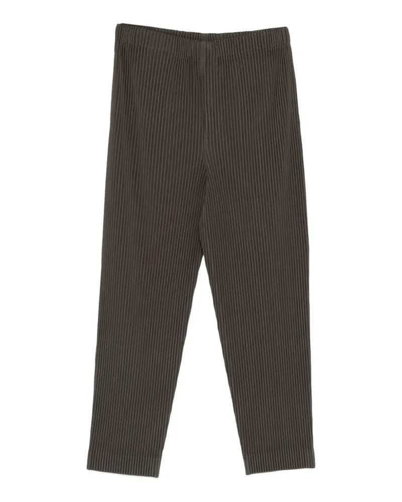 Issey Miyake pleated trousers - Grün Grün