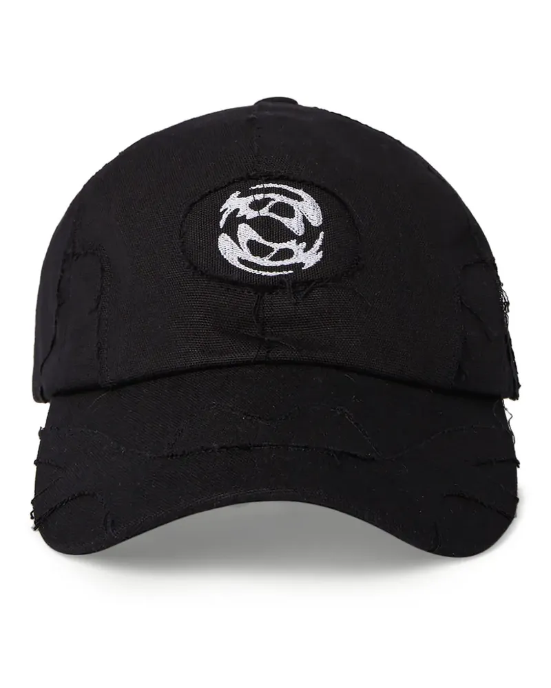 Rombaut Baseballkappe mit Logo - Schwarz Schwarz