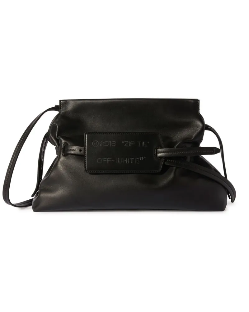 OFF-WHITE Clutch mit Reißverschluss - Schwarz Schwarz