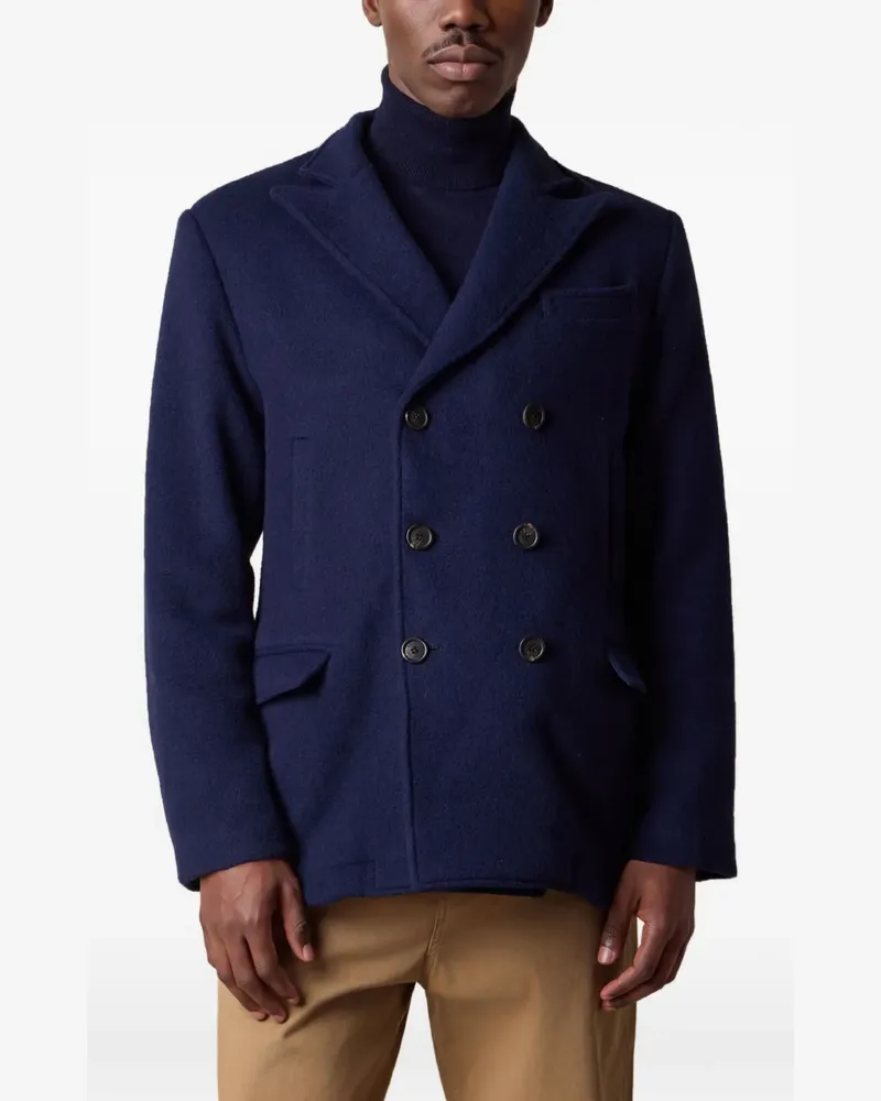 Brooks Brothers Klassische Cabanjacke - Blau Blau