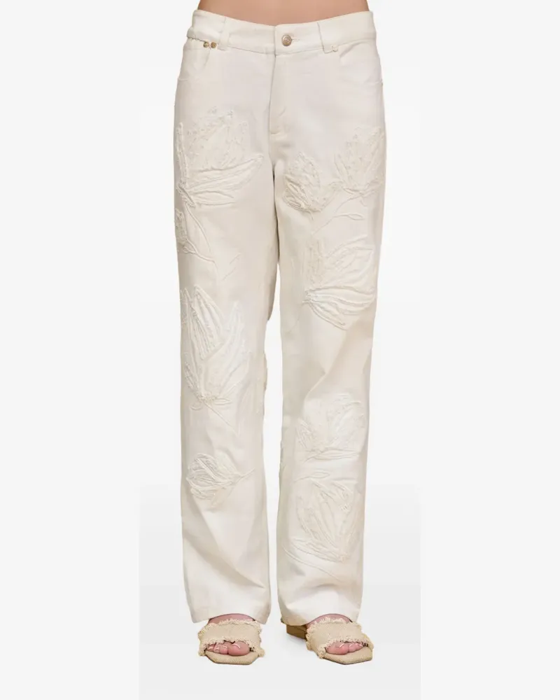 Cult Gaia Flo Jeans - Weiß Weiß