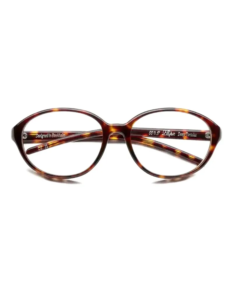 CHIMI Ellipse tortoise-shell glasses - Braun Braun