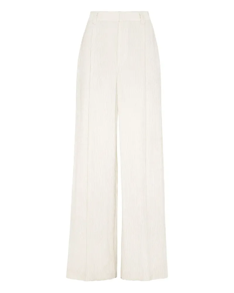 Brunello Cucinelli Hose mit weitem Bein - Weiß Weiß
