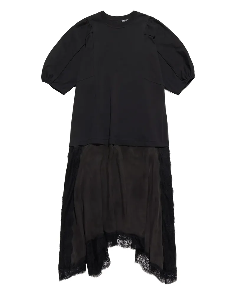 BIMBA Y LOLA Asymmetrisches Midikleid - Schwarz Schwarz