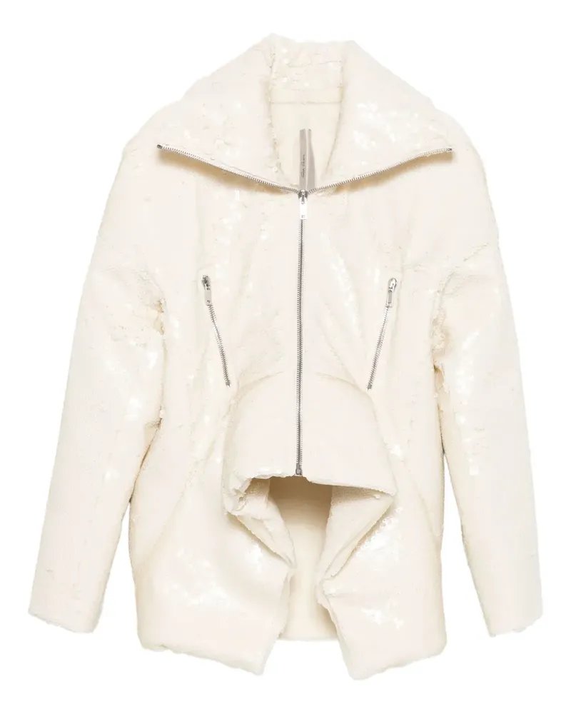 Rick Owens Bomberjacke mit Pailletten - Nude Nude