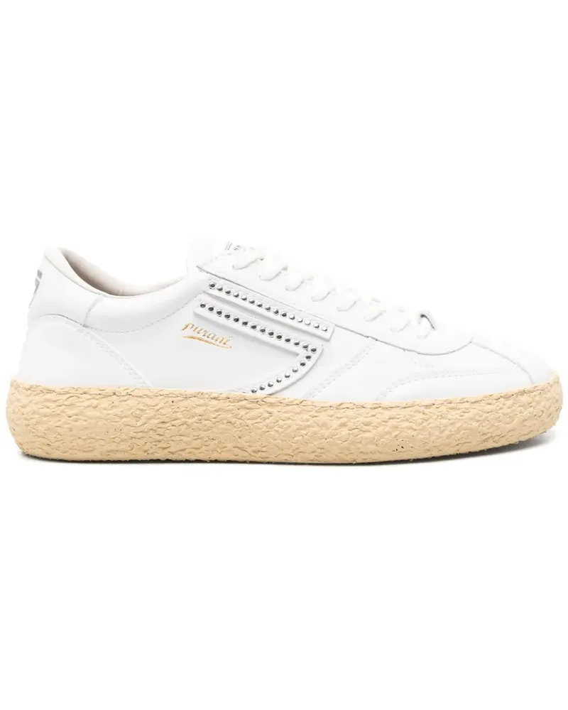 Puraai 1.01 Vintage Sneakers - Weiß Weiß