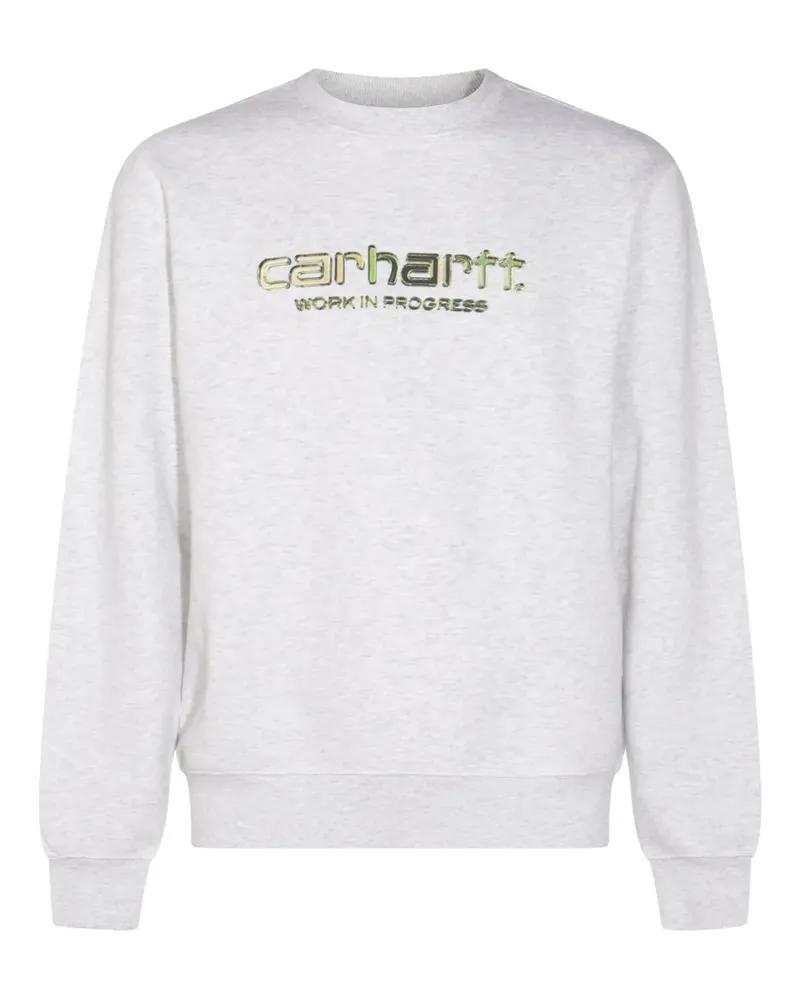 Carhartt WIP Sweatshirt mit Logo-Print - Grau Grau